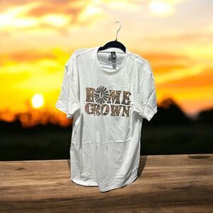 Home Grown, Country woman's White, Short-Sleeve T-shirt